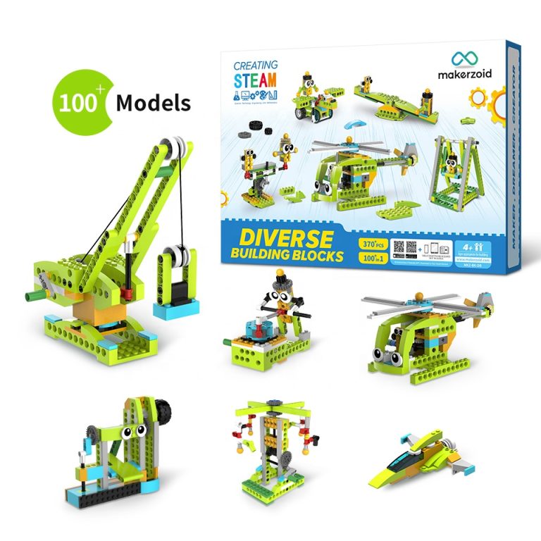 Makerzoid - STEM Building Kits With Scratch Coding For Kids