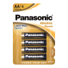 10616484-2.png Panasonic LR06 Alkaline Power AA Battery, 4 pcs