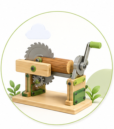 Happy Farm Fresh Fields sawing mechanism