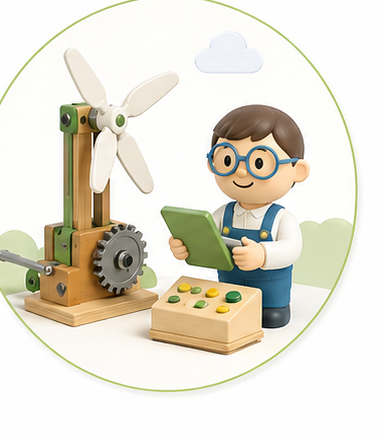 Happy Farm Fresh Fields wind power engineer