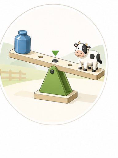 Happy Farm Fresh Fields seesaw