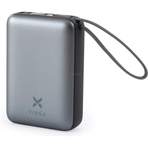 Vinga 20000 mAh 45W Display Cable Power Bank (VPBB2045C)