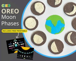 Фази Місяця Oreo - практична STEM-вправа для розуміння місячного циклу